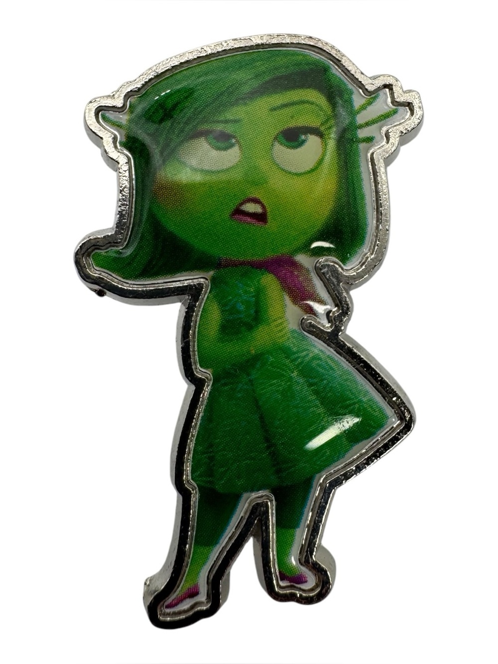 Disney Pixar Inside Out Disgust Pin 2015 Enamel Character Collectible Lapel